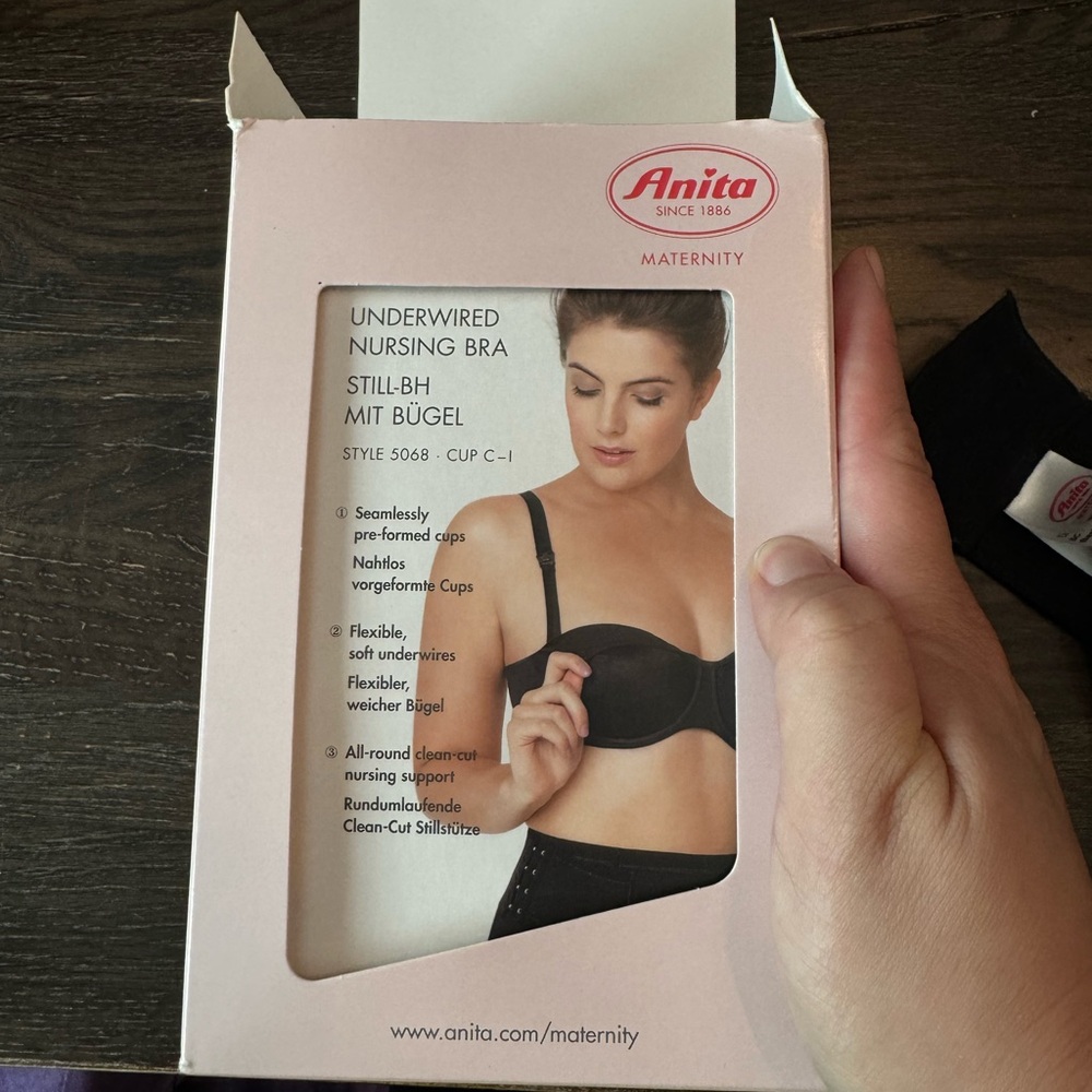 Anita Nursing Bra Black